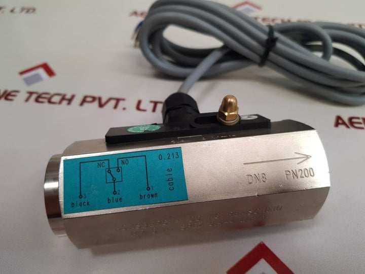 Honsberg Dn8 Pn200 Flow Switch - Aeliya Marine Tech