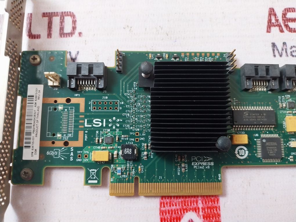 Hp 636705-001 Controller Card P1277-0007M