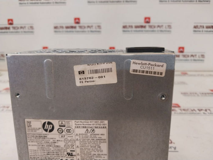 Hp Switching Power Supply Model D10-240P1A P/N 611481-001 240 Watt Rev.D