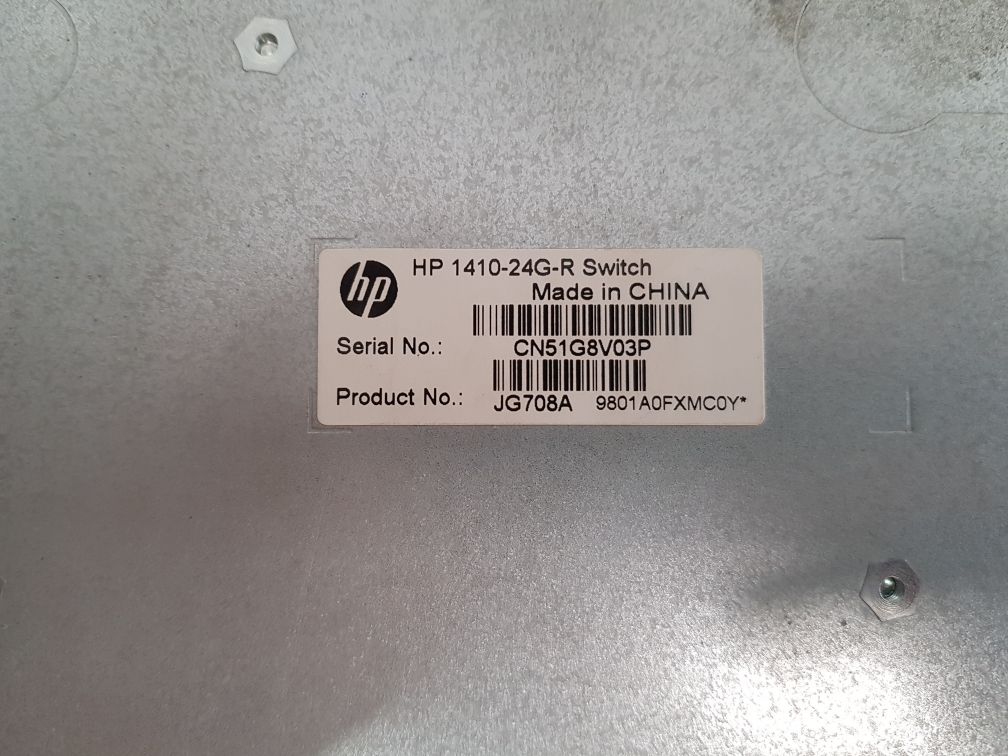 Hp Jg708A Ethernet Switch