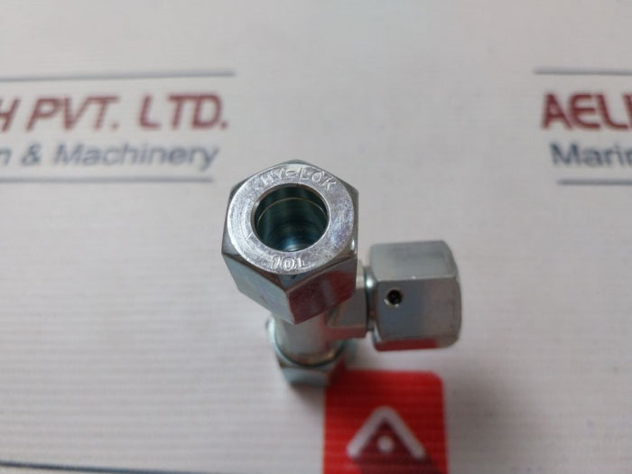 Hy-lok 10L Swivel Nut Branch Tee 10Mm Pip