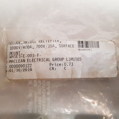 Lot Of 10X HY KBPC3510 Diode Bridge Rectifier