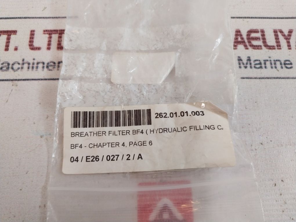 Hydac Bfp 4 G 10 W 1.0 Tank Breather Filter Bf4 306340