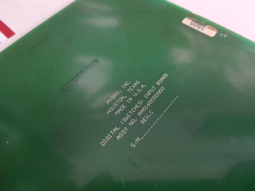 Hydril Aa5170000900 Rev.C Digital Input Board - Aeliya Marine Tech