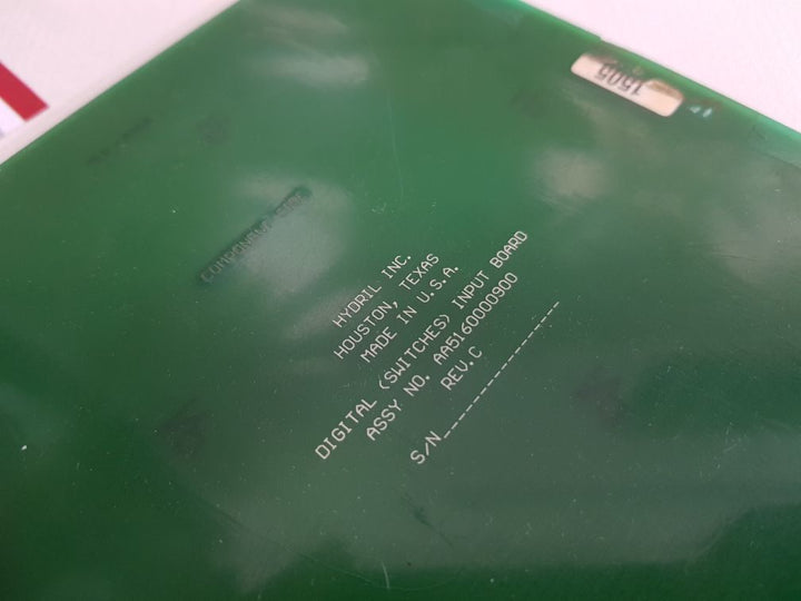 Hydril Aa5170000900 Rev.C Digital Input Board - Aeliya Marine Tech