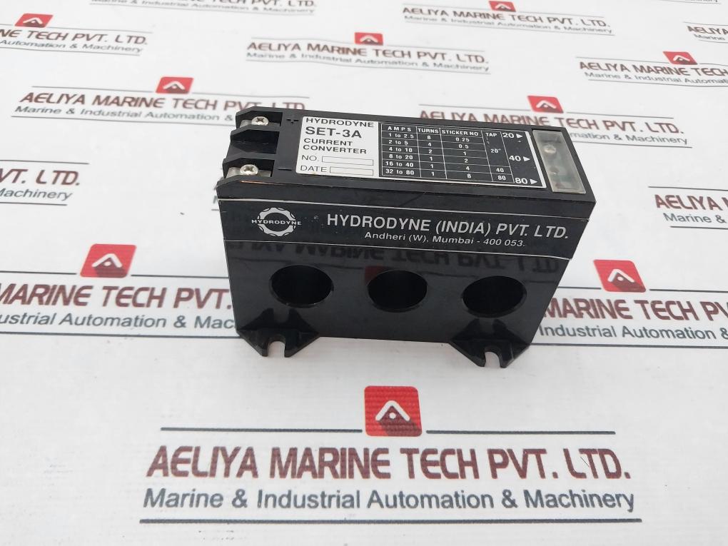 Hydrodyne Set-3A Current Converter – Aeliya Marine Tech