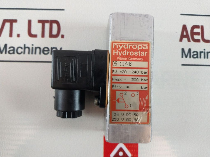 Hydropa Ds 117/B Pressure Switch 24V Dc 5A