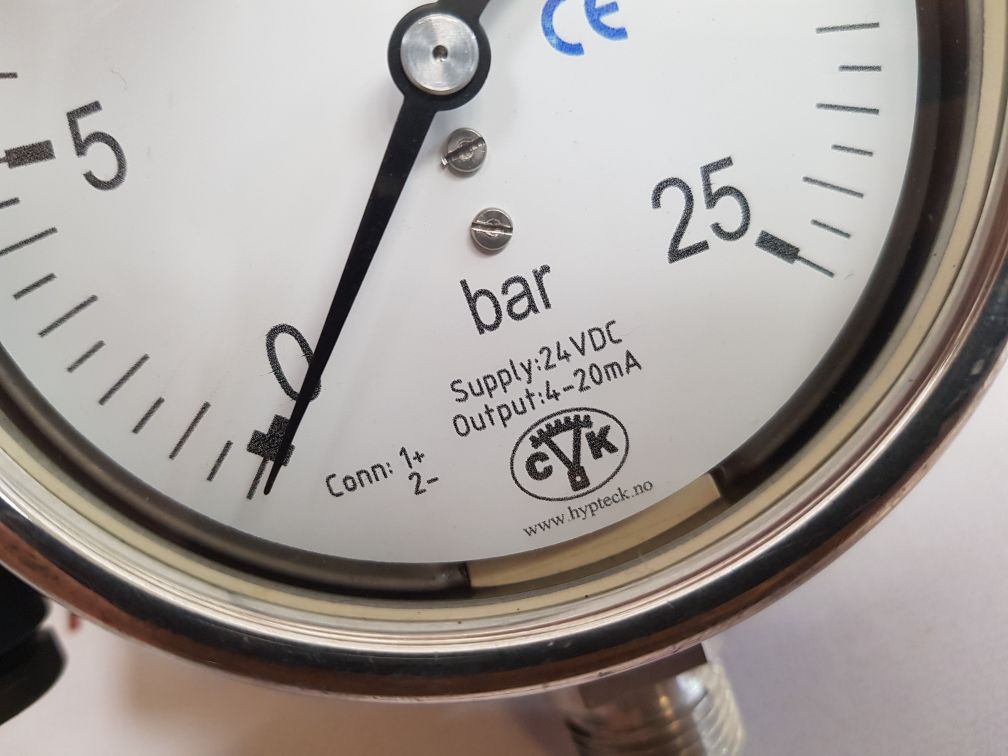 Hypteck 316/316-420 Gauge 0 To 25 Bar