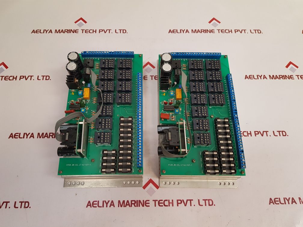 Hyun Jin Hj-107-1 Signal Light Column Printed Circuit Board 770 g