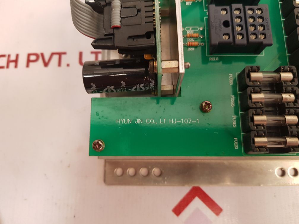 Hyun Jin Hj-107-1 Signal Light Column Printed Circuit Board