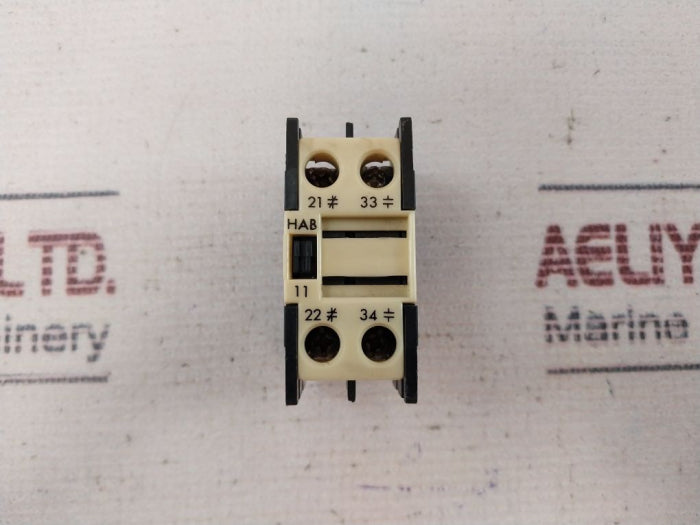 Hyundai Hab 11 Auxiliary Contact Block 