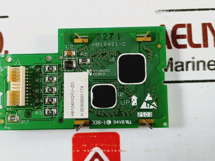Hyundai Hb10401-c Printed Circuit Board Card Hb10401Qyu-zo, 94V-0