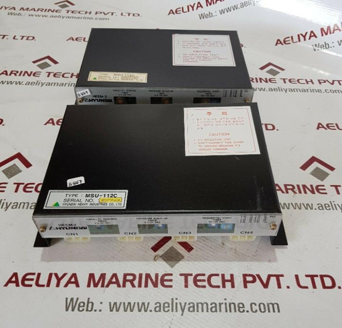 Hyundai Heem-2 Msu-112C Motor Auto Control Unit Used