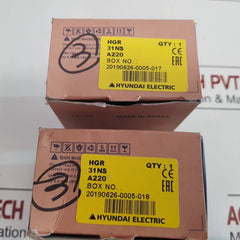 Hyundai Electric Hgr 31 Auxiliary Relay A220