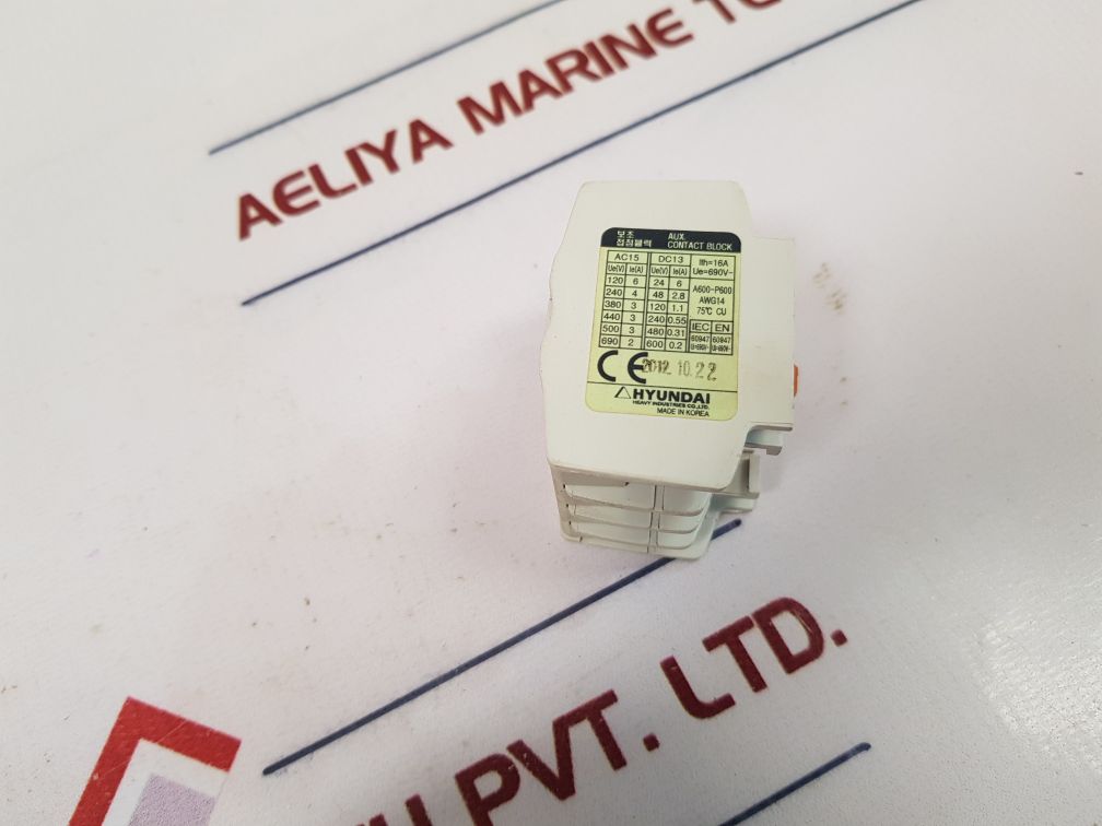 Hyundai Hiac 13 Auxiliary Contact Block