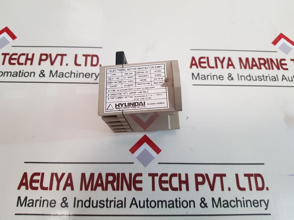 Hyundai hme-s05 electronic motor protector