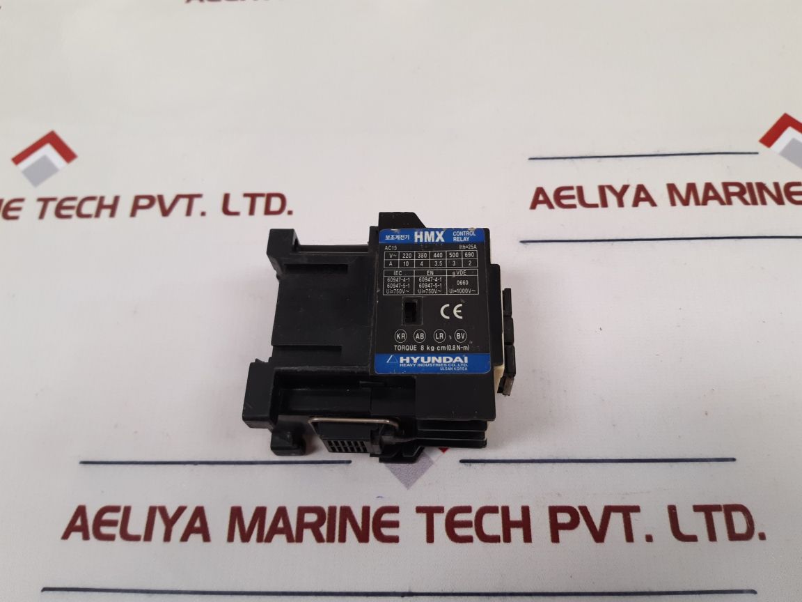 Hyundai Hmx 31 Control Relay 25A 200...200V 60Hz