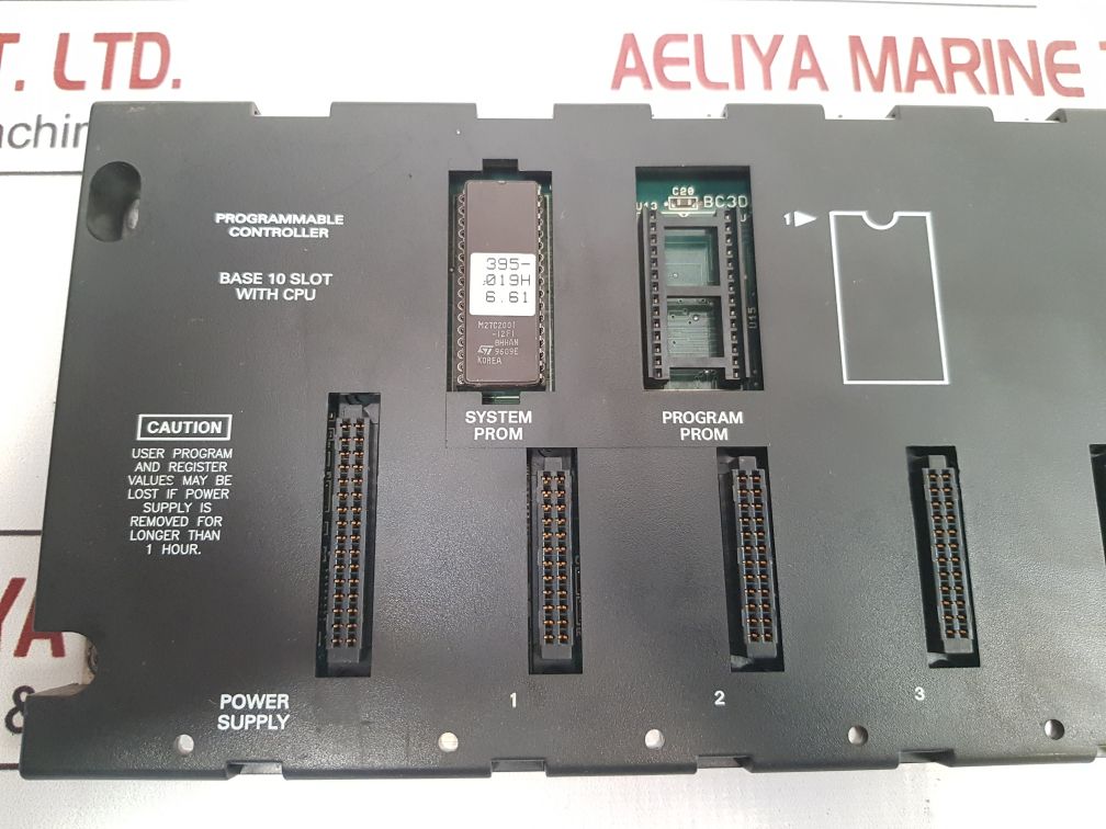 Ge Fanuc Ic693Cpu323M 10-slot Programmable Controller Base