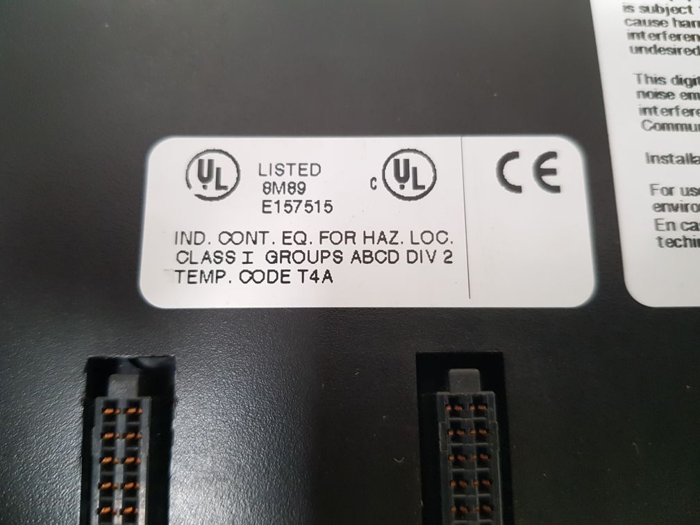 Ge Fanuc Ic693Cpu323M 10-slot Programmable Controller Base