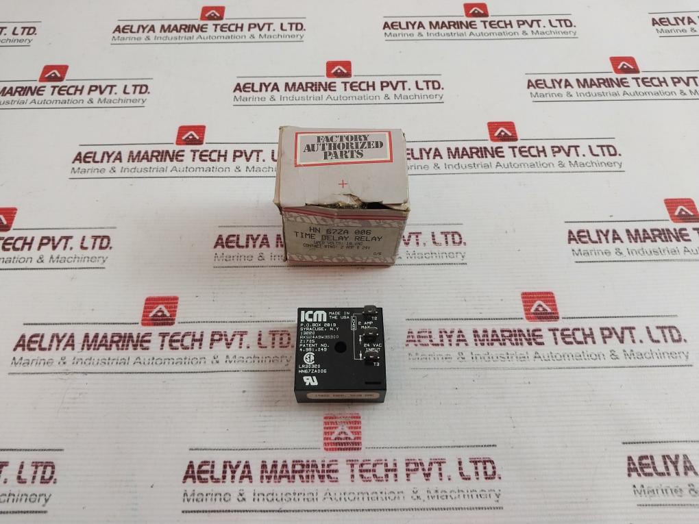 Icm Rks24A9W3S300 Time Delay Relay 18 Vac