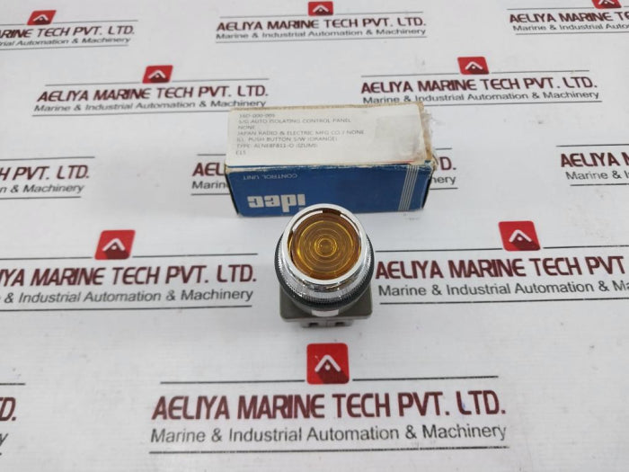 Idec Alne8f811-o Illuminated Push Button Switch (Orange) 12v 50-60hz 10a