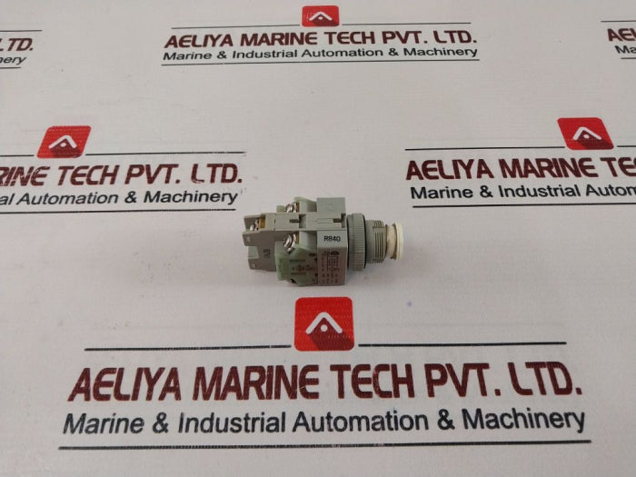 Idec Aolw Pilot Light Pushbutton Control Unit Aolqw2B9911-c-12V 10A 600V