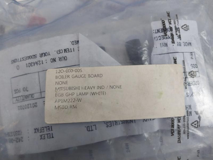 Idec Ap1m222wpn10 Miniature Pilot Light Led White Dome 12o-000-00s (1pack=10pcs)