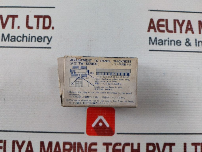 Idec Apw188-r Red Pilot Light Push Button Switch Control Unit 5-30V 1W Max