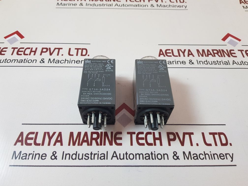 Idec Gt3A-3Ad24 Electronic Timer 240Vac/24 Vdc