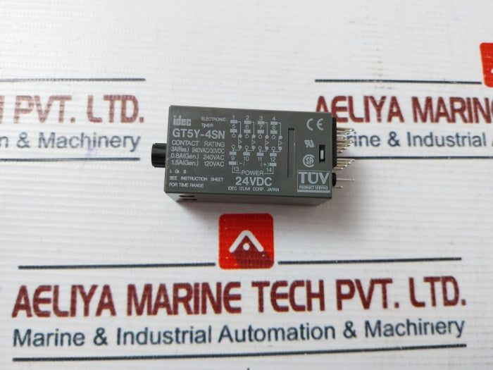 Idec Gt5Y-4Sn Electronic Timer 24Vdc