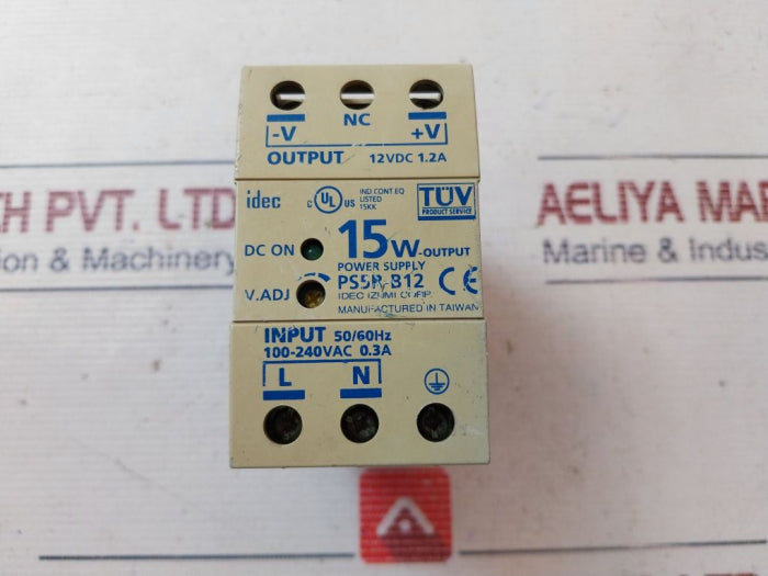 Idec Ps5R-b12 Power Supply 100-240Vac