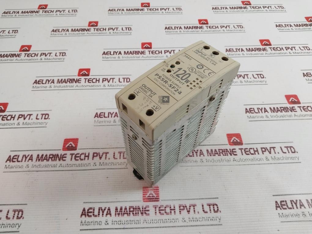 Idec Ps5R-sf24 Power Supply 50/60Hz 24Vdc 5A