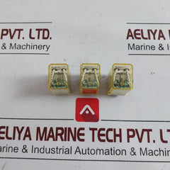 Lot Of 3X Idec RH2B-UL Power Relay 10A 240VAC