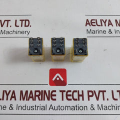 Lot Of 3X Idec RH2B-UL Power Relay 10A 240VAC