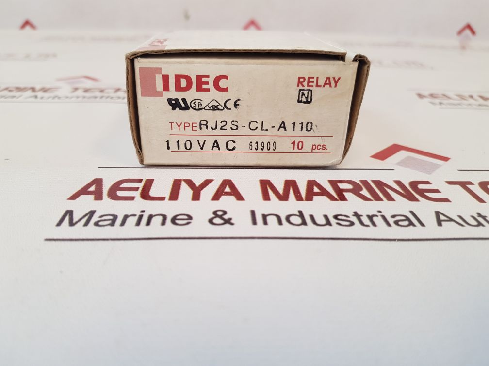 Idec Rj2S-cl-a110 Relay 110Vac 50/60Hz