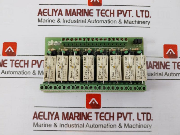Idec Rq1v-cm-d24 Relay Module 12a 250vac 30vdc Coil 24vdc Star 8001