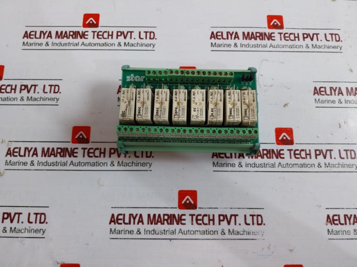 Idec Rq1v-cm-d24 Relay Module 12a 250vac 30vdc Coil 24vdc Star