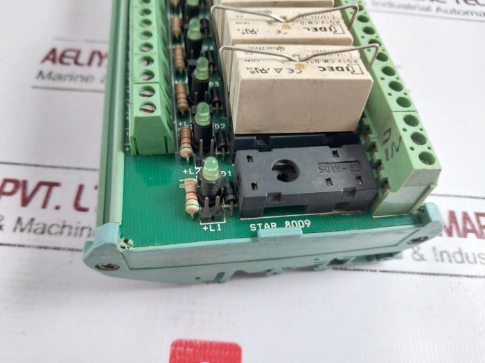 Idec Rq1v-cm-d24 Relay Module 12a 250vac 30vdc Coil 24vdc Star 8009