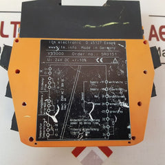 Ifm Electronic Sr0151 Control Monitor For Flow Sensor