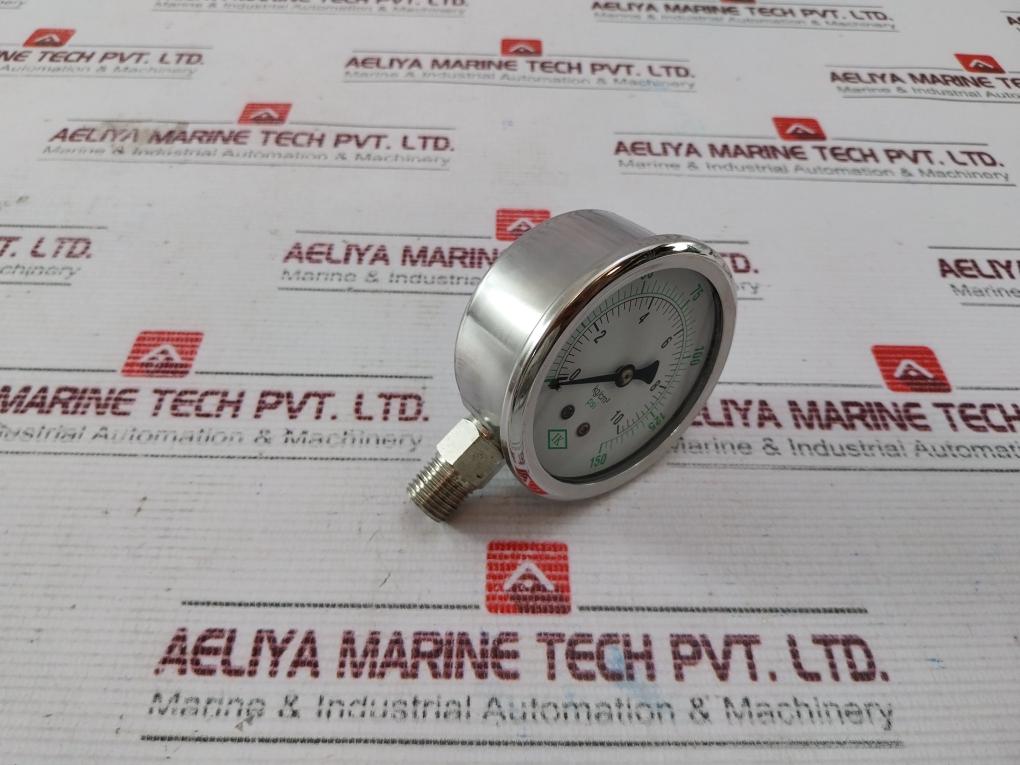 Ik Instruments 60-l-a Pressure Gauge 0-10 Kg/Cm2