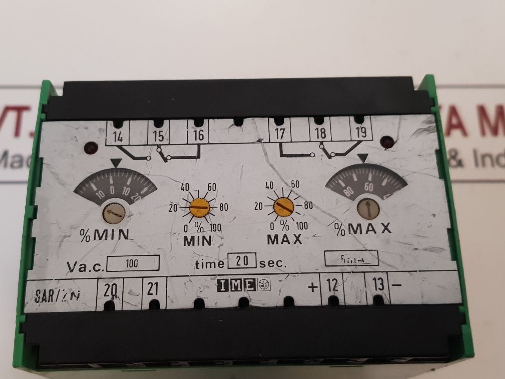 Ime Sar/2N 100V 20 Sec Relay Transducer