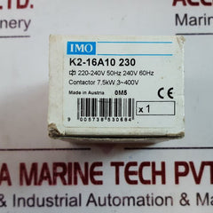 Imo k2-16a10 contactor k2-16a10 230