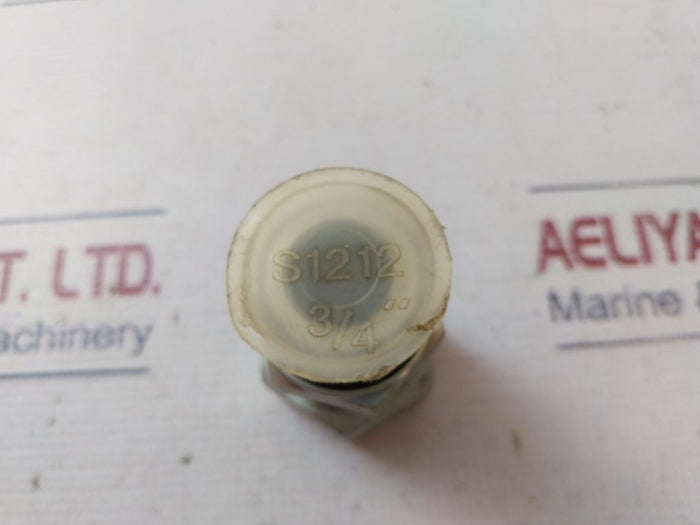 Impa EO-G-20 S Compression Connector, Steel, 20MM X 3/4