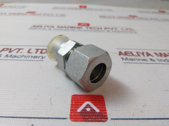 Impa EO-G-20 S Compression Connector, Steel, 20MM X 3/4