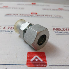 Impa EO-G-20 S Compression Connector, Steel, 20MM X 3/4