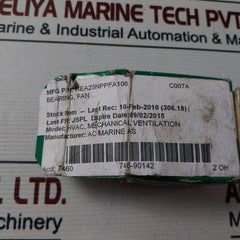 Ina Ac Marine As Rae25-npp-fa106 Fan Bearing