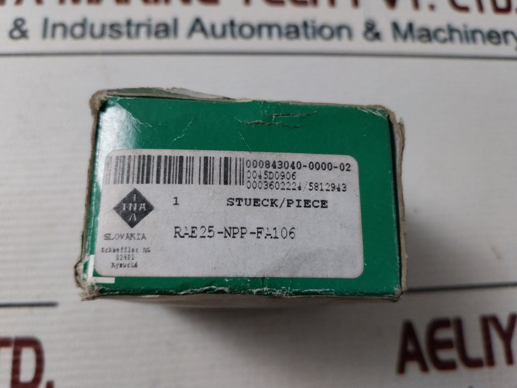 Ina Ac Marine As Rae25-npp-fa106 Fan Bearing