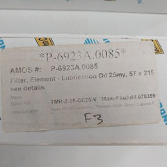 Indufil Tmr-z-95-cc25-v Filter Element
