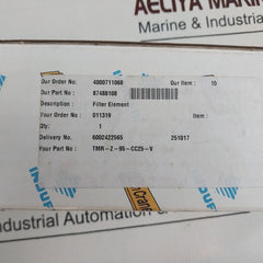 Indufil Tmr-z-95-cc25-v Filter Element
