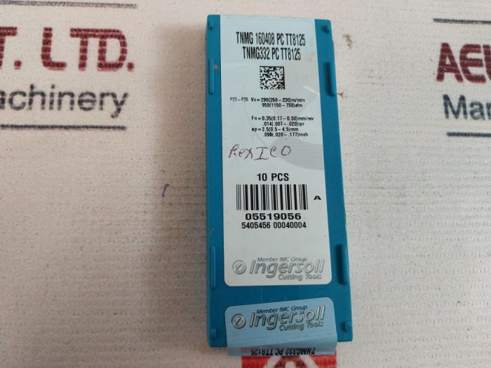 Ingersoll TNMG332 Pc TT8125 Turning Insert Carbide (1 Box = 10PCS)